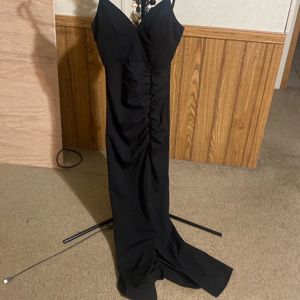 Black gown